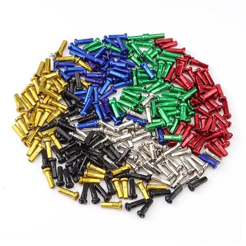 60Pcs/Set Bike Bicycle Spoke Caps, Wheel Spoke Nipple Decoration MTB Road Bike - Picture 2 of 20
