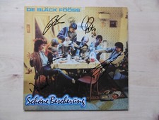 Bläck Fööss autographs signed LP cover "Schöne Gescherung" vinyl