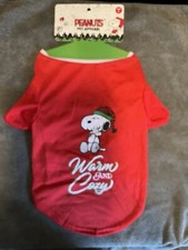 Peanuts Dog Shirt Large