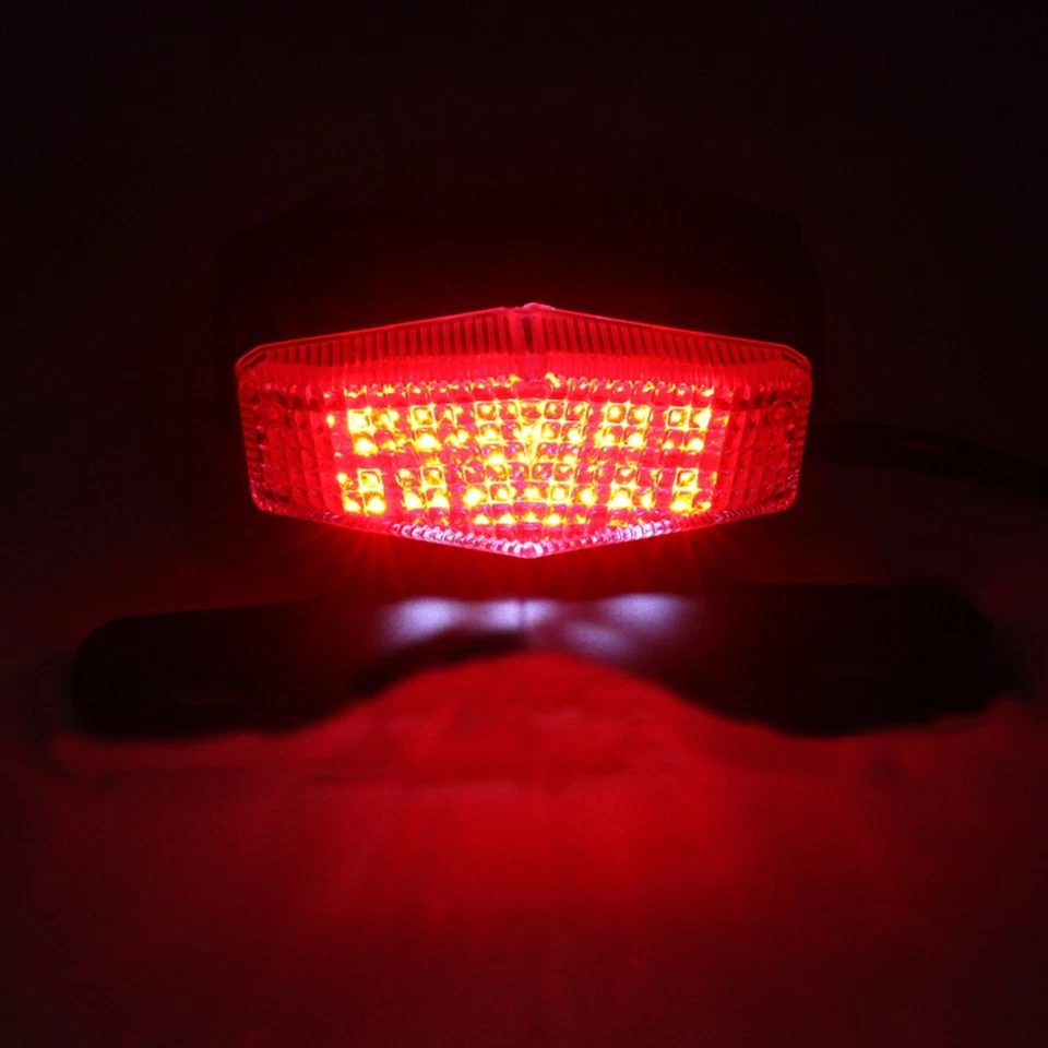 Soporte de matrícula de luz trasera apto para YAMAHA TW200 1989-2023 TW125 TW 200 2021 Foto 2 de 4