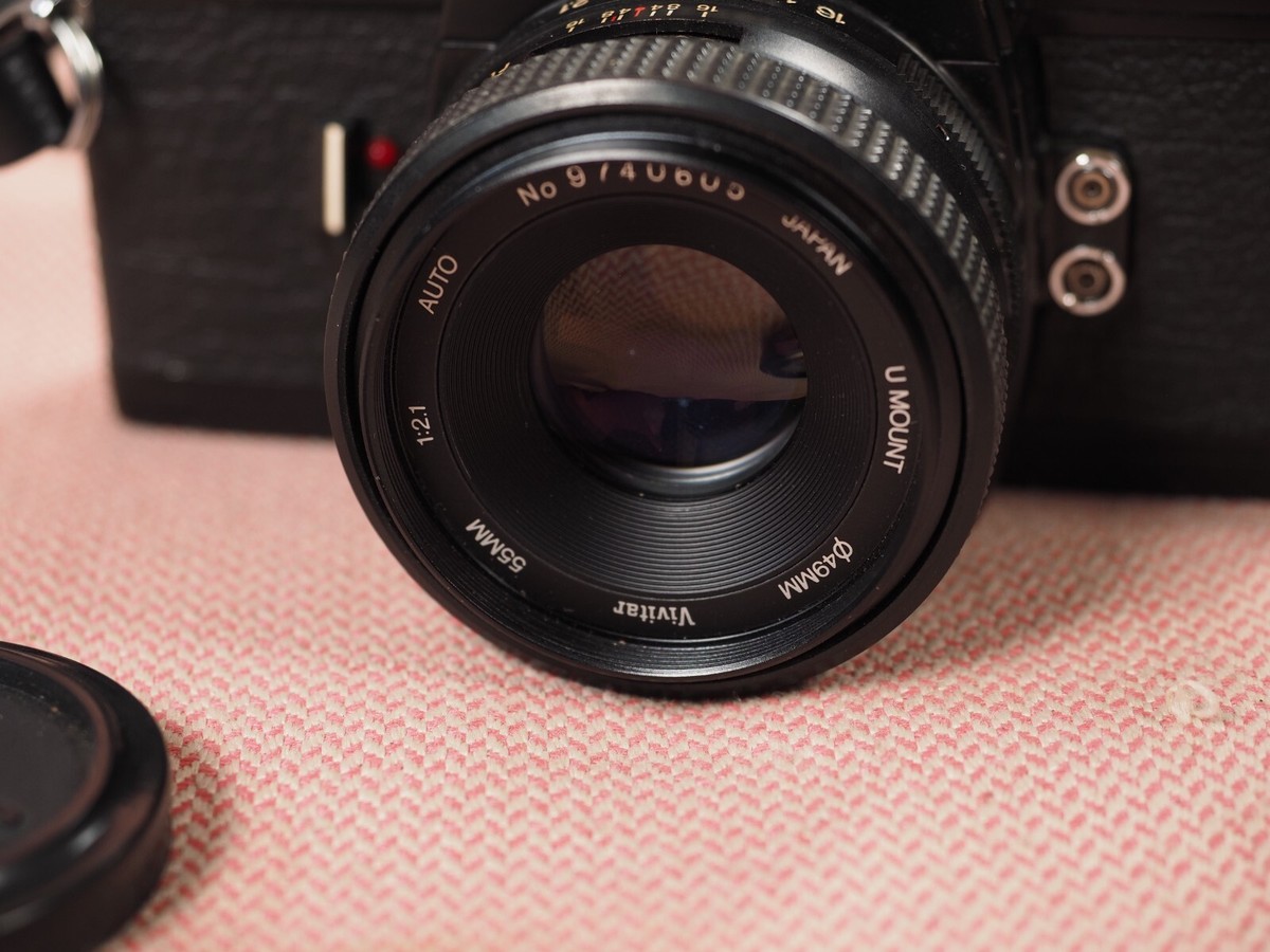 Vivitar M42 Screw Mount XC3 XC-3 Film Camera Vivitar 55mm f2.1