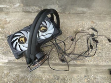 AORUS WATERFORCE X 240 RGB fans LCD display AIO liquid cooler