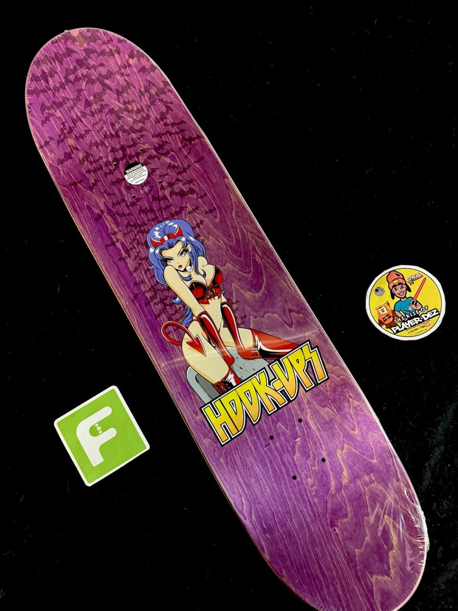RARE Hook-Ups Devil Girl Reissue Skateboard Deck JK RARE Hook-Ups Devil Girl Reissue Skateboard Deck JK