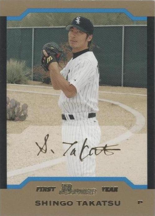 2004 Bowman - First Year Shingo Takatsu #262 Gold (RC) for sale online ...