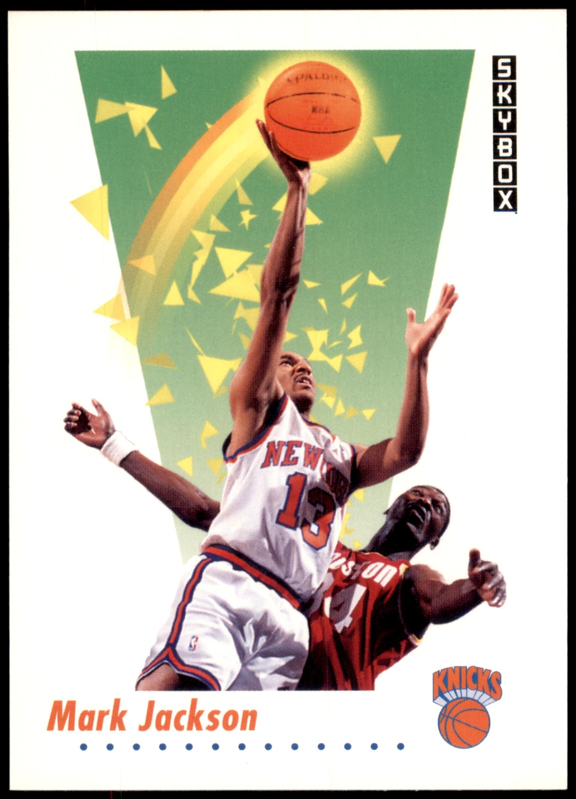 Mark Jackson #190 1991-92 SkyBox