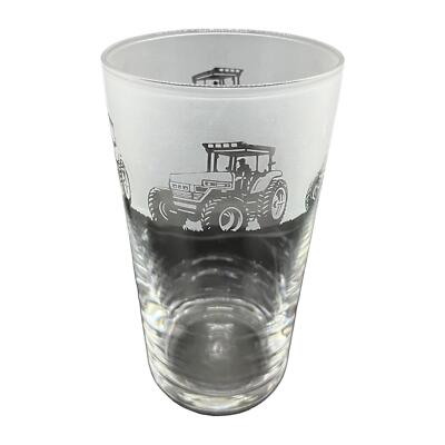 Animo Traktor Glas Pint graviert Sportbecher geätzt Pint Becher verschenkbar