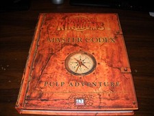 D20: Forbidden Kingdoms Master Codex Pulp Adventures hardcover