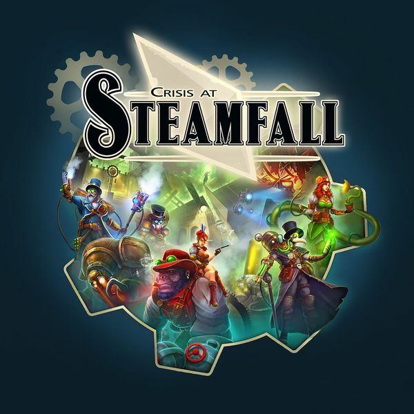 Steamfall kickstarter exclusive board game + promo cards New eBay