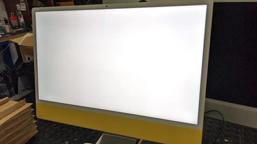 Apple iMac (2021) 24" M1 8 GPU 16GB/512GB SSD Yellow Giallo Silver *LEGGI BENE* - Foto 5 di 10