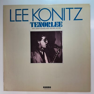 Tenorlee LP Record Vinyl Lee Konitz