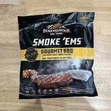 Bear Mountain GOURMET BBQ Smoke 'Ems 6oz 45 Minutes Of Smoke