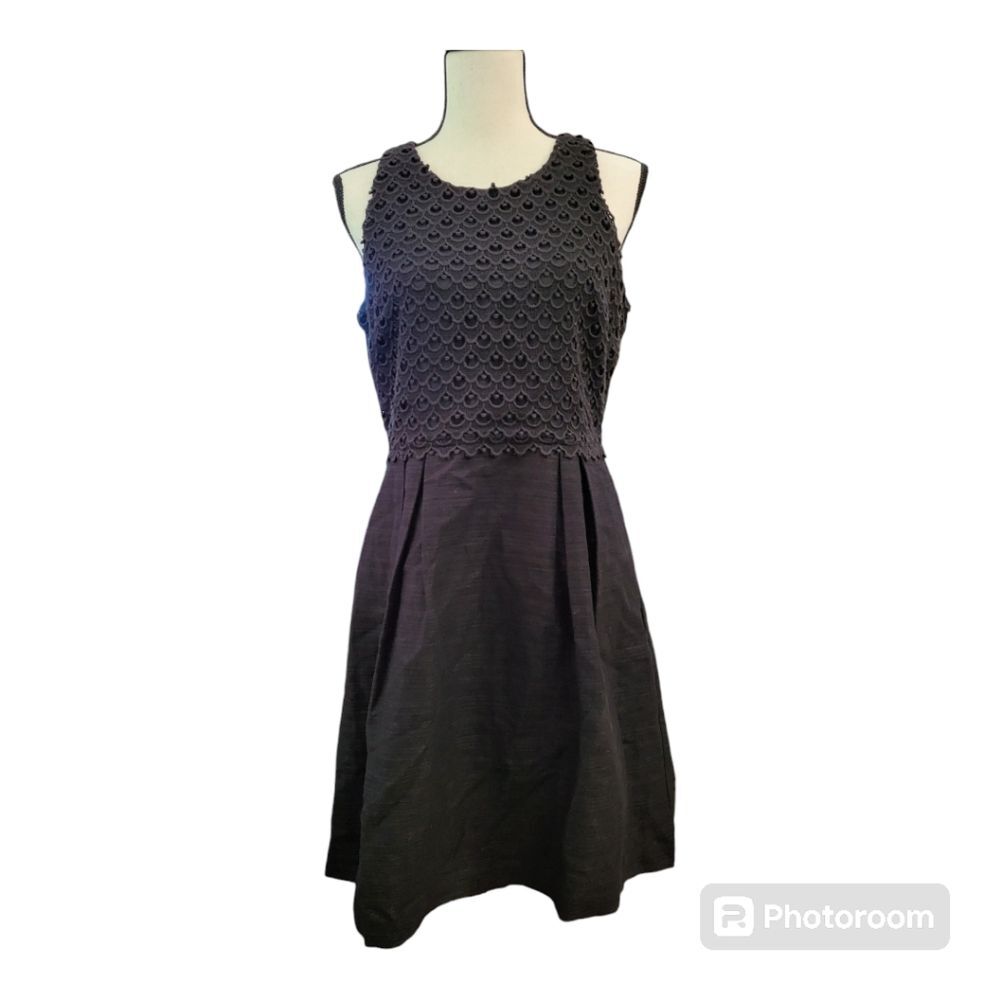 Loft fit and flare dress Size 6 | eBay