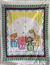 One Children Colorful Baby Animals Panel 47