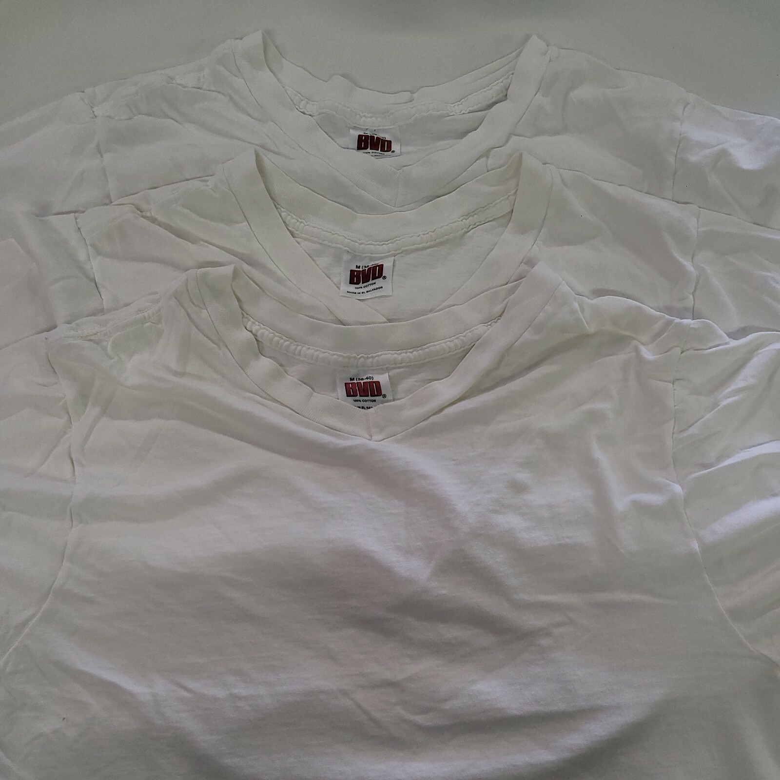 Three Vintage Single Stitch BVD Blank 