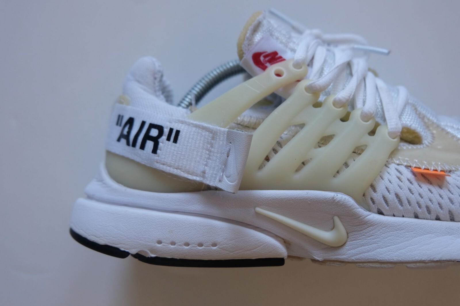 SAOLA NIKE OFF WHITE PRESTO RUNNING SNEAKERS SCARPA VINTAGE Y2K AA3830 100 UOMO TG 9 2017