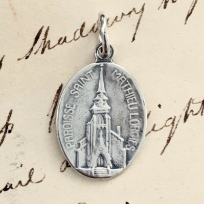 St Matthew Medal - Sterling Silver Antique Replica | eBay