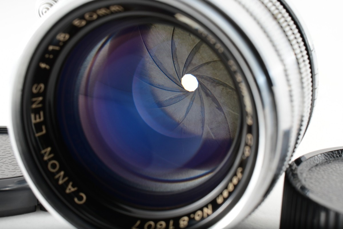 Canon 50mm f1.8 L39 シルバー Canon 50mm F1.8 L39マウント Canon Lens 銀鏡胴タイプ整備記録