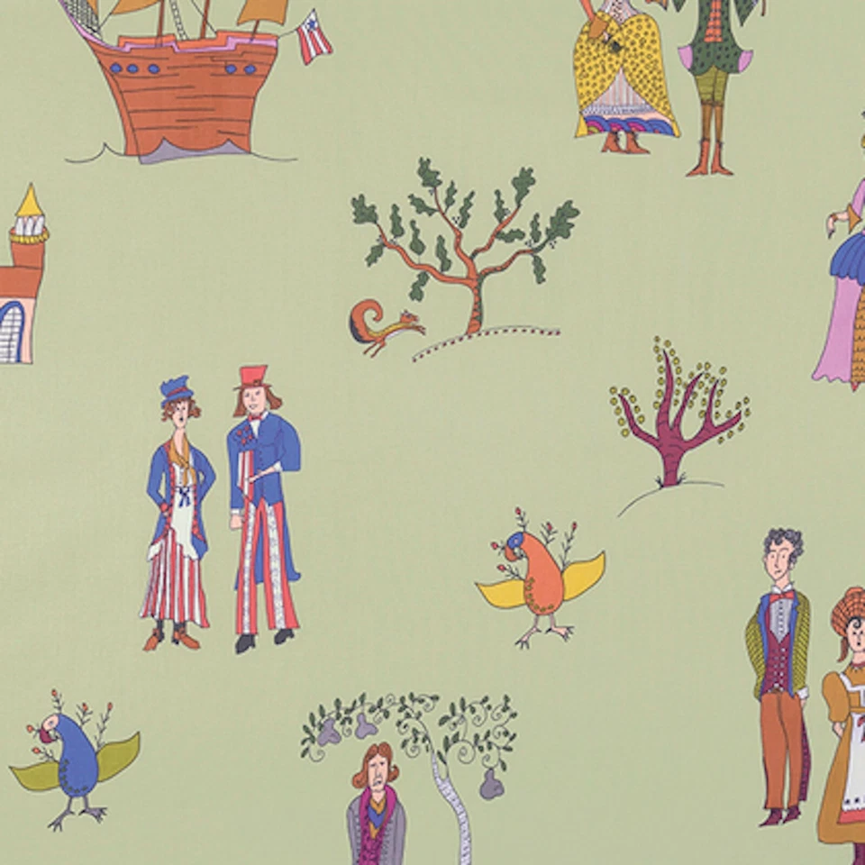 27 inches SALE Kathy Doughty - Folk Art Revolution PWMO012 - Contempo - Image 2 of 3