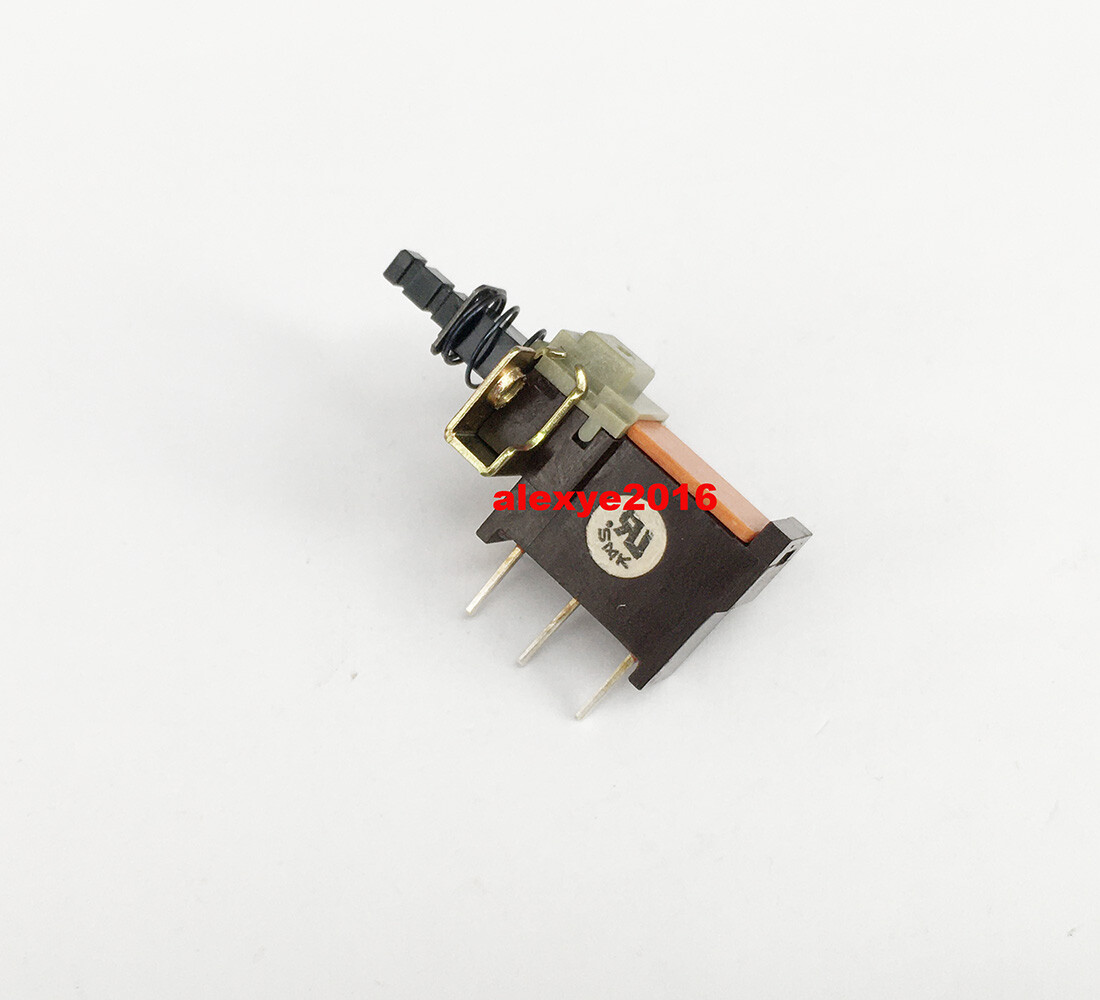 SMK TV-3 JP27 Pushbutton Switch Made In Japan 3 Pins 2 Postions