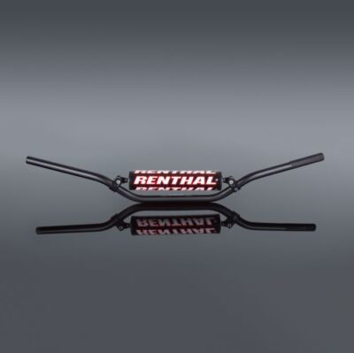 Renthal 809-01-BK-01-185 809 7/8'' Handlebar Black - Padded