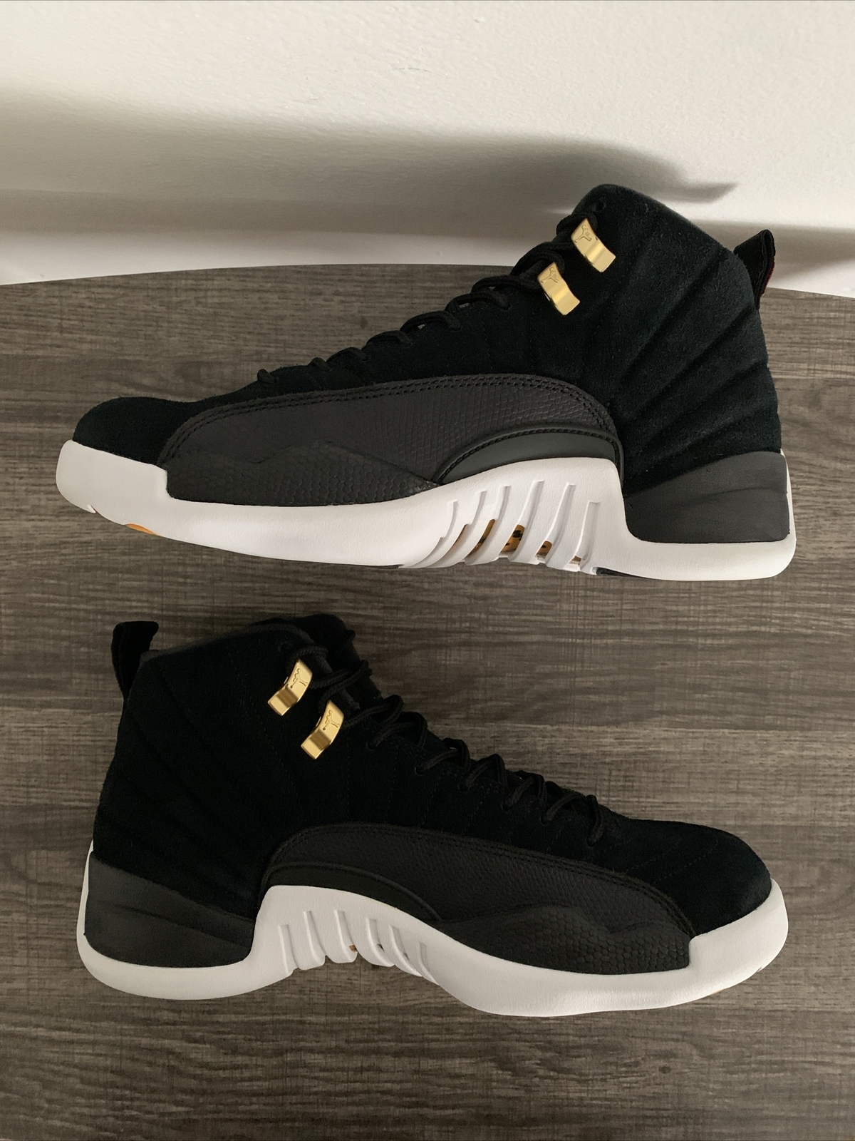 Size 9 Nike Air Jordan 12 Retro Reverse Taxi eBay