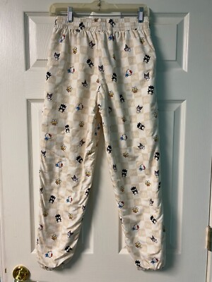 Hello Kitty & Friends Forever21 Sanrio Jogger Pants Womens S Lined Drawstring