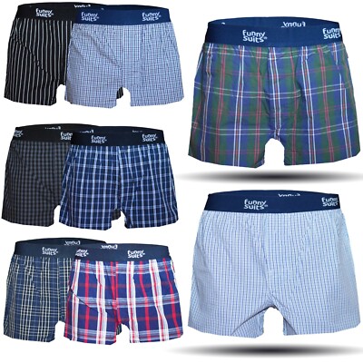3-10 Boxershorts Webboxer Herren Boxer Shorts Unterhose Unterwäsche Baumwolle