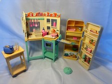 Barbie All Around Home Kitchen Playset Mattel Toy Set 67554