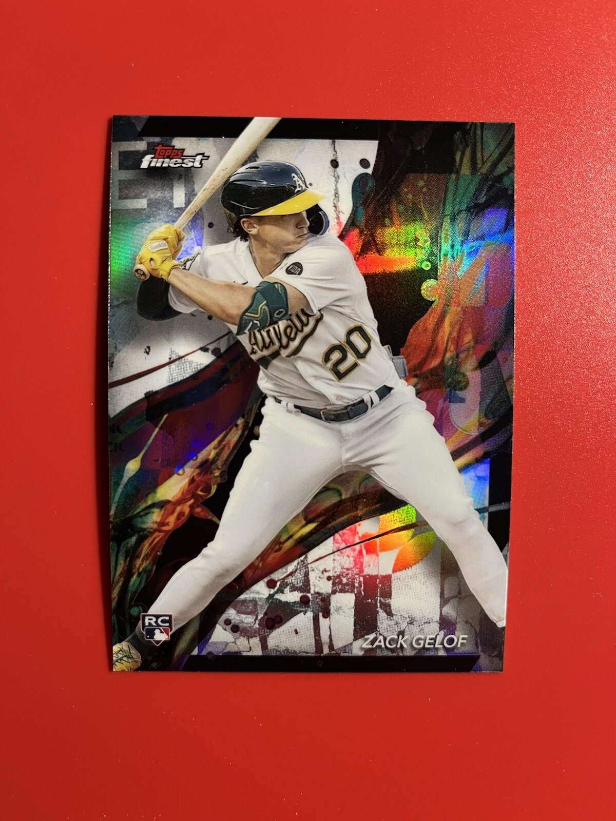 2024 Topps Finest Zack Gelof Refractor RC #59 Athletics
