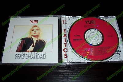 Yuri NM CD Personalidad 12 Exitos Sony USA 1996 Todo Mi Corazon Isla Del Sol etc