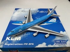 Phoenix 400 KLM Royal Dutch Airlines B747-400M "2004s color -Powered by Biofuel"