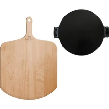 Emile Henry 2-Piece Pizza Set | Charcoal clearance sale