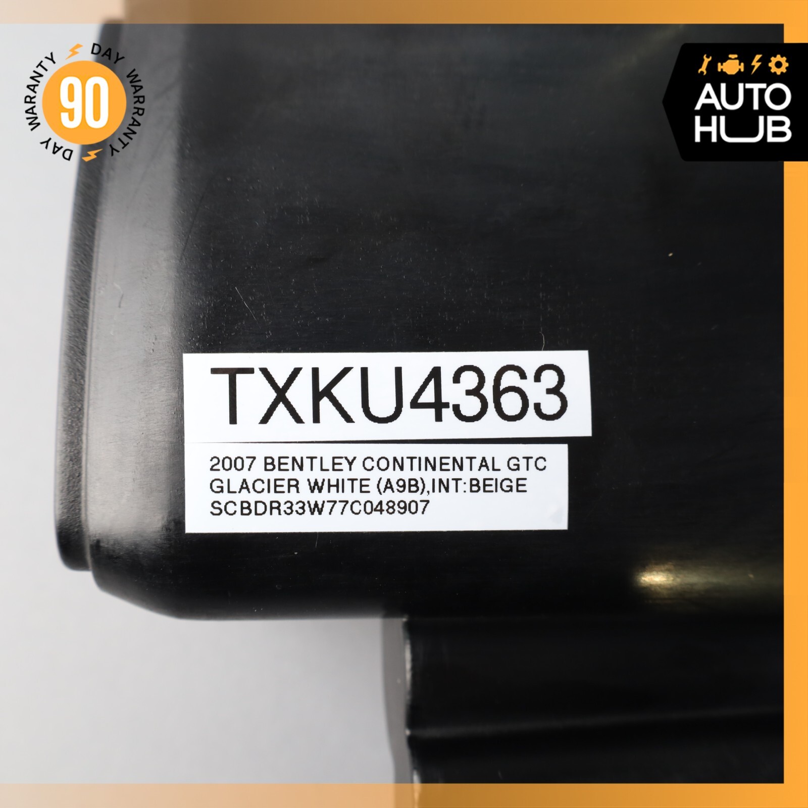 03-17 Bentley Continental GTC GT Fuel EVAP Charcoal Canister Box Vapor OEM 60k
