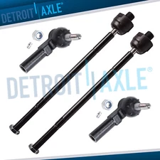 Front Inner Outer Tie Rod Ends for 1991-2001 2002 Saturn SC SL SW Series Camaro