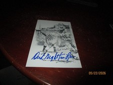 Dick Night Train Lane  signed Vintage  Pro Football Hall of Fame Card JSA