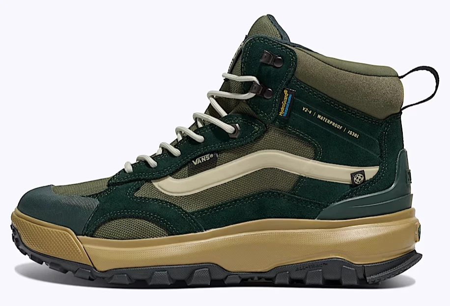 VANS Crestline GORE-TEX MTE Hiking Boots Mens 7.5 Wms 9 Waterproof Green New Crestline Waterproof Shoe en Green / Black | Vans CA main image 3