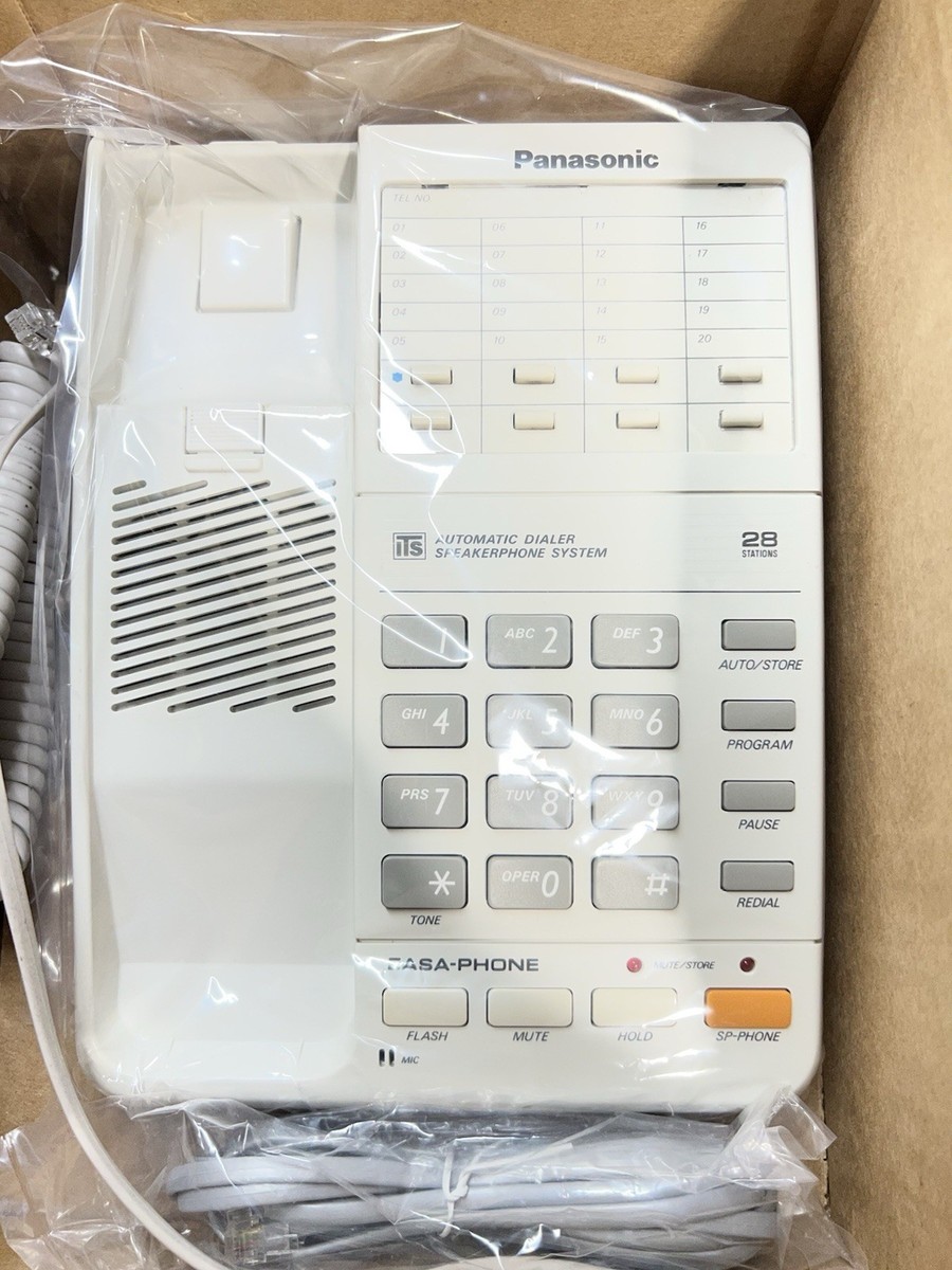 Panasonic KX-T2315 Automatic Dialer Speakerphone (White