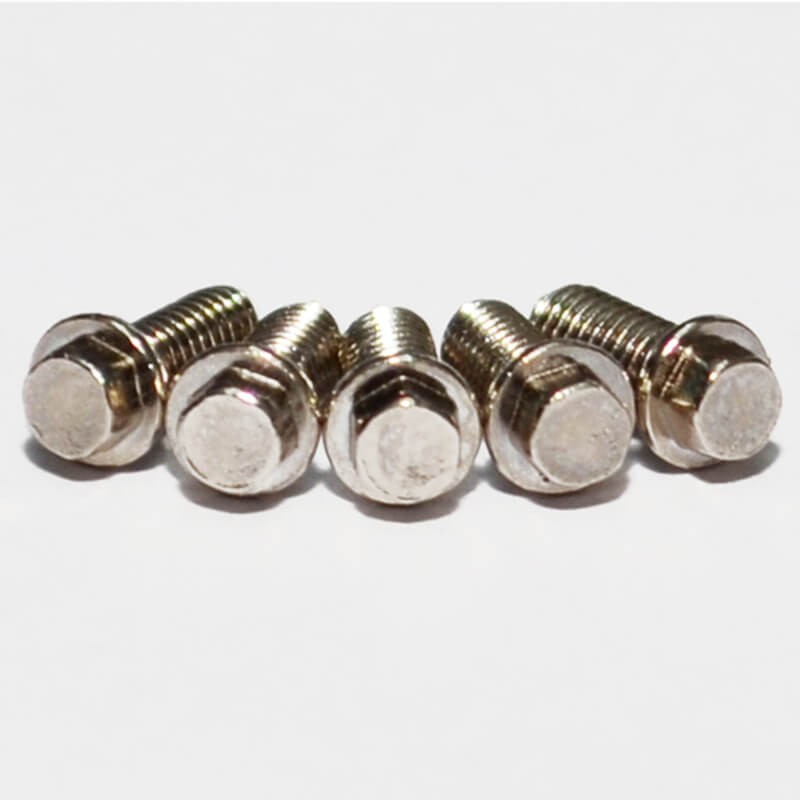 RC4WD Miniature Scale Hex Bolts (M2.5 X 6mm) (Silver)