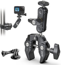 Super Clamp Camera Clamp Mount Monitor 360 Ballhead Magic Arm Double Ball Head