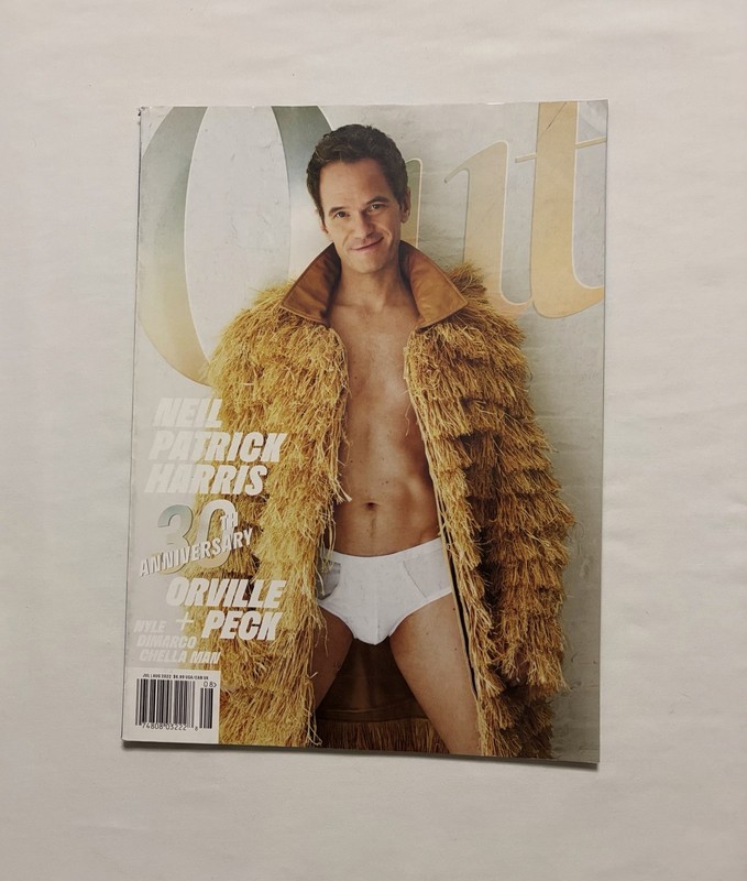 Out 30Th Anniversary “Neil Patrick Harris” Issue July/August 2022 Magazine