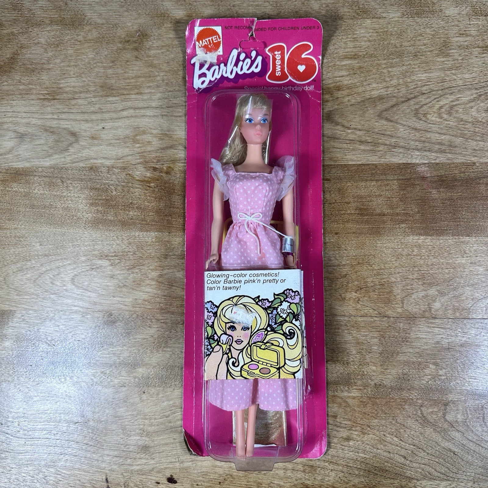 VINTAGE 1973 BARBIE SWEET 16 DOLL MATTEL  SEALED NEW IN ORIG