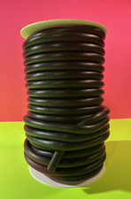 1/4 I.D X 3/32 WALL X 7/16 O.D BLACK 50 FOOT ROLL LATEX TUBING.
