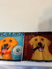 Golden retriever pillow covers set of 2 new