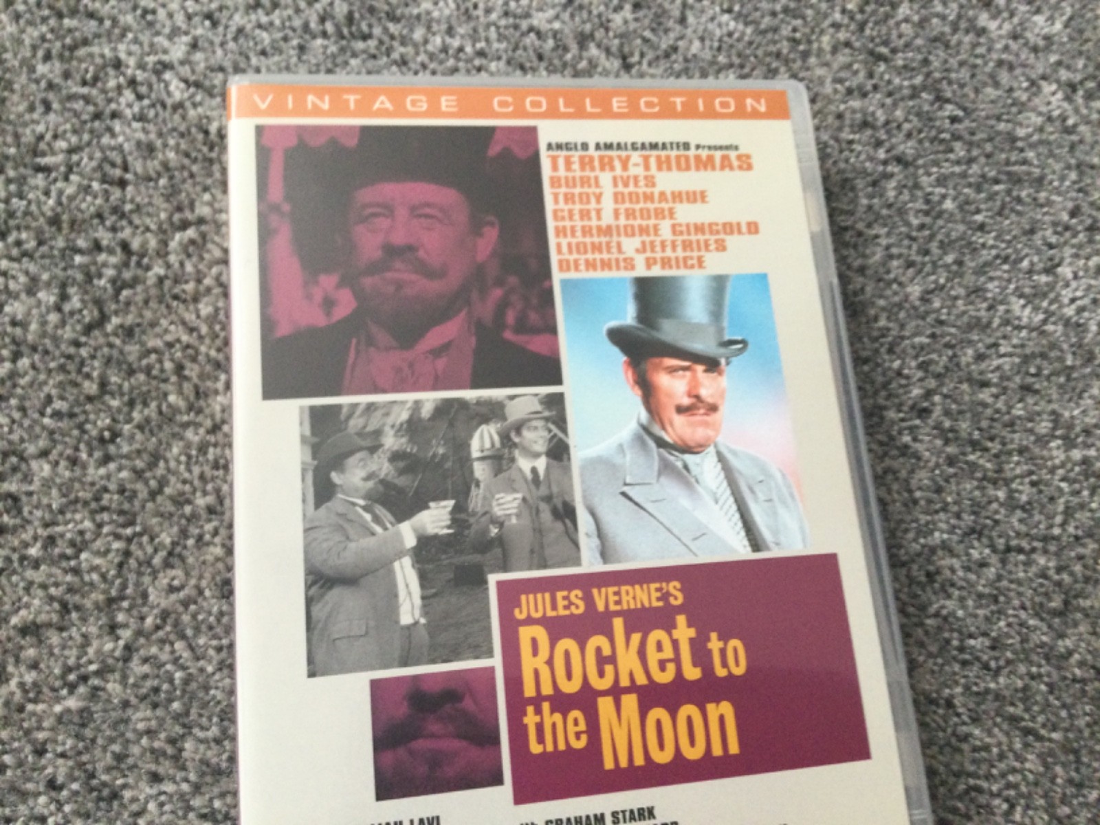 Jules Verne's Rocket to the Moon DVD (2001) Burl Ives, Sharp (DIR) cert U