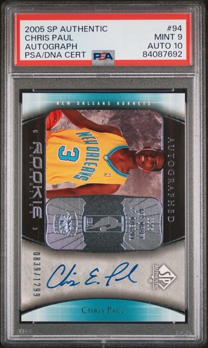 Chris Paul [Autograph] #94 2005 SP Authentic card