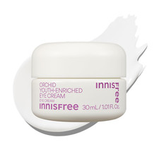 Innisfree Orchid Youth-Enriched Eye Cream, Korean Firming Eye Treatment to Smoot