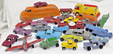 Lot of 26 Vintage Assorted Tootsie Toy Die Cast Metal  Plastic Vehicles AS IS