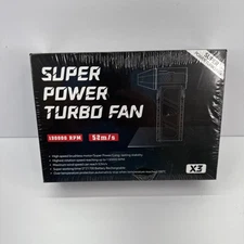 Rechargeable 130000 RPM Turbo Blower Jet Fan Violent Turbofan Brushless Motor