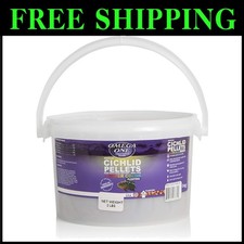 Super Color Floating Cichlid Pellets - 2 lb Premium Fish Food for Vibrant Fish