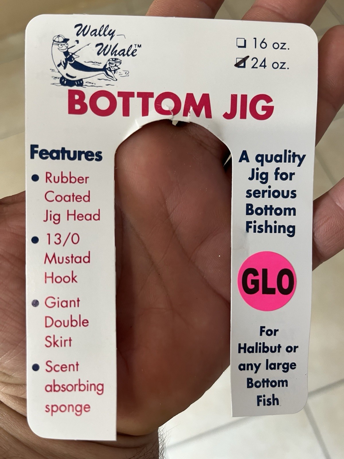 4 Pack Willy Whale Bottom Jig 24 Oz New In Box. - Image 5